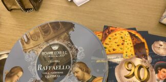 Il Panettone di Giovanni Cova dedicato a Raffaello.