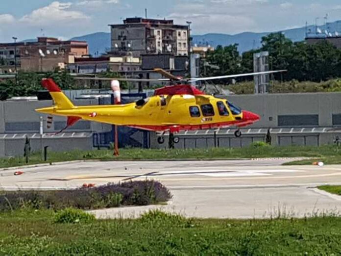Elisoccorso Ospedale del Mare