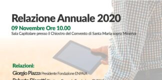 Relazione Annuale Enpaia 2020 lunedì 9 al Senato.