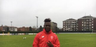 balotelli ufficialmente al Monza, oggi primo allenamento.