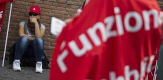 Sciopero dei lavoratori della pubblica amministrazione per contratto di lavoro e sicurezza.