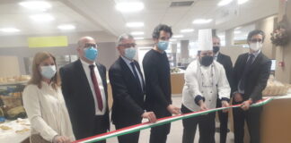 Inaugurata mensa ristrutturata al San Matteo di Pavia. Può contenere 402 posti a sedere (120 per normativa covid), prepara più di 2.000 pasti al giorno.