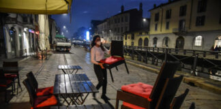 Zona gialla, Coldiretti: aprono oltre 51.000 locali di ristorazione.