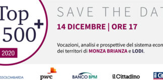 Top500+ Monza Brianza e Lodi, lunedì 14 a cura di Assolombarda.