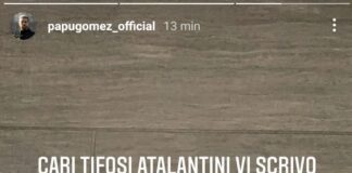 Atalanta, caso Gomez, post su Instagram dell’argentino: quando andrò via saprete tutto. Già a gennaio?