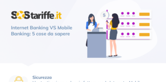 Differenze Internet e Mobile Banking: 5 cose da sapere per gestire il proprio conto a distanza, a cura di SosTariffe.it.