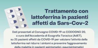 Covid-19 e lattoferrina: altri dati a conferma che la molecola è in grado di contenere gli effetti del virus.