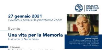 La Statale per il Giorno della Memoria.