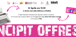 Arriva Incipit Offresi, il talent letterario per aspiranti scrittori. Le biblioteche CSBNO di Senago, Cinisello Balsamo e Bollate scaldano i motori per ospitare i tre appuntamenti previsti in Lombardia.