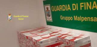 Contrabbando di sigarette, operazione GdF a Malpensa, sequestrate 900 stecche.