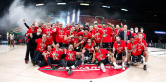Coppa Italia, l’Olimpia conquista la settima, travolta Pesaro in finale. Gigi Datome Mvp.