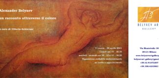 Alexander Belyaev, un racconto attraverso il colore, dall’11 marzo.