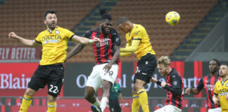 Milan, pari di rigore in extremis contro l’Udinese ma prova da dimenticare.