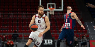 Eurolega, brutta sconfitta dell’Olimpia contro il Baskonia.