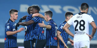 L’Atalanta supera lo Spezia ed è terza.
