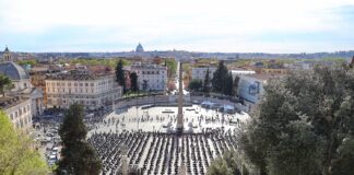 Bauli In Piazza, la manifestazione di Piazza del Popolo a Roma.