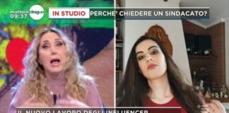 Sindacato delle influencer, Mafalda De Simone a Mattino Cinque: “Chiedere tutele è un diritto dei giovani. Fatturiamo e pretendiamo di non essere sfruttati. Chi si ferma alle foto si qualifica da solo”.
