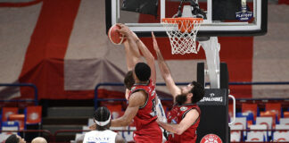 Playoff, l’Olimpia fa sua gara 1 contro Trento.