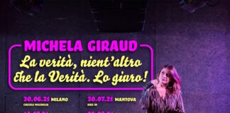 La verità, nient’altro che la verità, lo giuro! Michela Giraud il 30 luglio al Bike In di Mantova.
