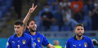 Euro 2020, la notte magica di Locatelli, Italia agli ottavi, a segno anche Immobile.