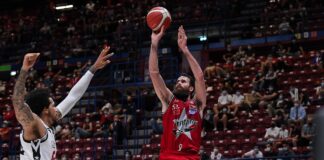 Finale scudetto, gara 1 a Bologna, Olimpia sconfitta.