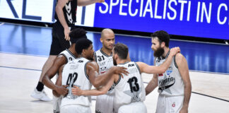 Olimpia stanca e scarica si arrende in gara 4, Virtus Bologna Campione d’Italia.