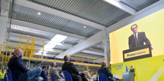 Inaugurato nuovo hub Poste Italiane a Landriano.