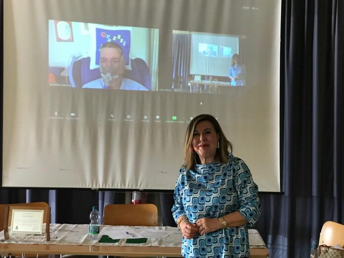 Fulvia Massimelli all'assemblea soci AISLA BRESCIA (1)