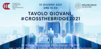 “Cross the Bridge 2021”: premiate Biomimx, Complexdata, Nireos, Moi Composites, le startup innovative vincitrici della competizione promossa da Camera di commercio e Politecnico di Milano.