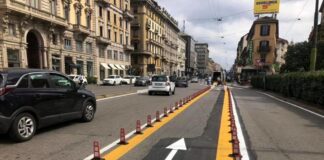 Pista ciclabile Corso Buenos Aires, Codacons chiede sequestro.