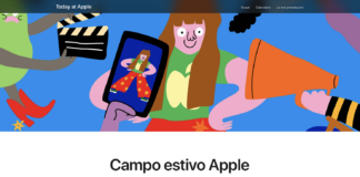 I campi estivi Apple nello store di Piazza Liberty.
