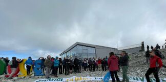 Legambiente, Carovana dei ghiacciai: ogni anno persi 14milioni di metri cubi sull’Adamello.