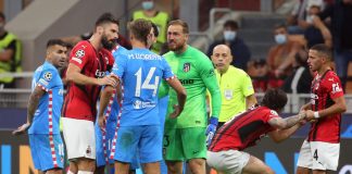 Champions, Milan sconfitto dall’Atletico e dall’arbitro.