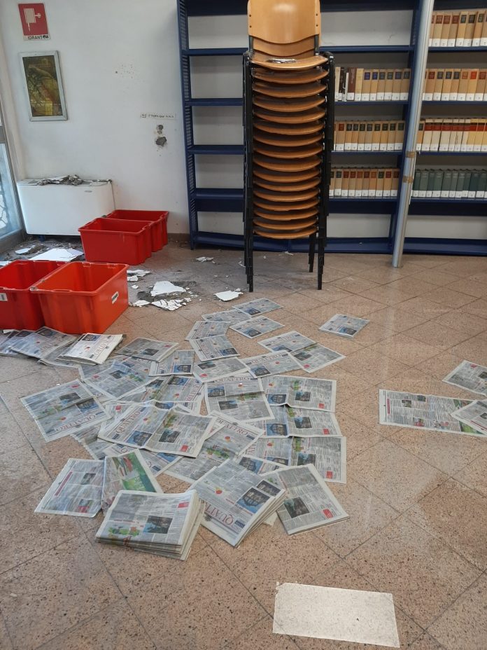 MALTEMPO, BASSI (MUN 4): CENTRO CIVICO ALLAGATO (FOTO 2)