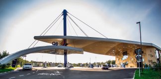 Inaugurata stazione flagship Q8 a Paderno Dugnano, avveeniristica e green.