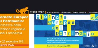 Giornate Europee del Patrimonio sabato 25 e domenica 26: le iniziative della Direzione regionale Musei Lombardia.