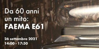 Da 60 anni un mito: FAEMA E61, domenica 26 al Mumac di Binasco.