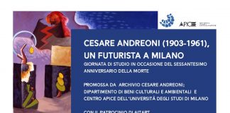 Un futurista a Milano, giornata di studi su Cesare Andreoni martedì 28.