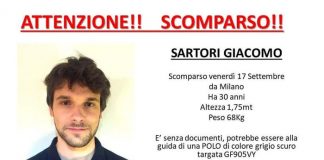 Trovato morto ragazzo scomparso.