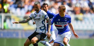 Inter fermata dalla Samp, 2-2 a Marassi.