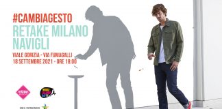 #cambiagesto con Retake, sabato 18 ai Navigli di Ripa Porta Ticinese.
