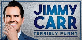 Jimmy Carr il 6 luglio 2022 al Teatro degli Arcimboldi.