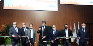 Inaugurata la Fiera di Bergamo.