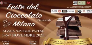 Festa del Cioccolato artigianale sui Navigli dal 5 al 7 novembre.