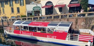 Milano Wine Week, la Wine Boat dal Chianti al Naviglio Grande.
