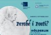 Perchè i poeti? La figura di Friedrich Hölderlin ed il suo rapporto connla musica, sabato 2 al Conservatorio Verdi.