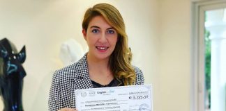 Donati allo IEO di Milano 5.153,50 euro dall’imprenditrice Monica Perna, ambasciatrice di speranza in memoria della madre.