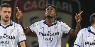 L’Atalanta vince a Cagliari e si porta al quarto posto.