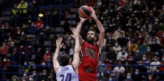 Eurolega, l’Olimpia batte anche il Barcellona, settima vittoria in 8 gare.