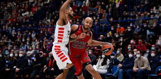 Eurolega, troppo forte l’Olympiacos per l’Olimpia.